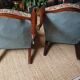 Pair of voltaire armchairs