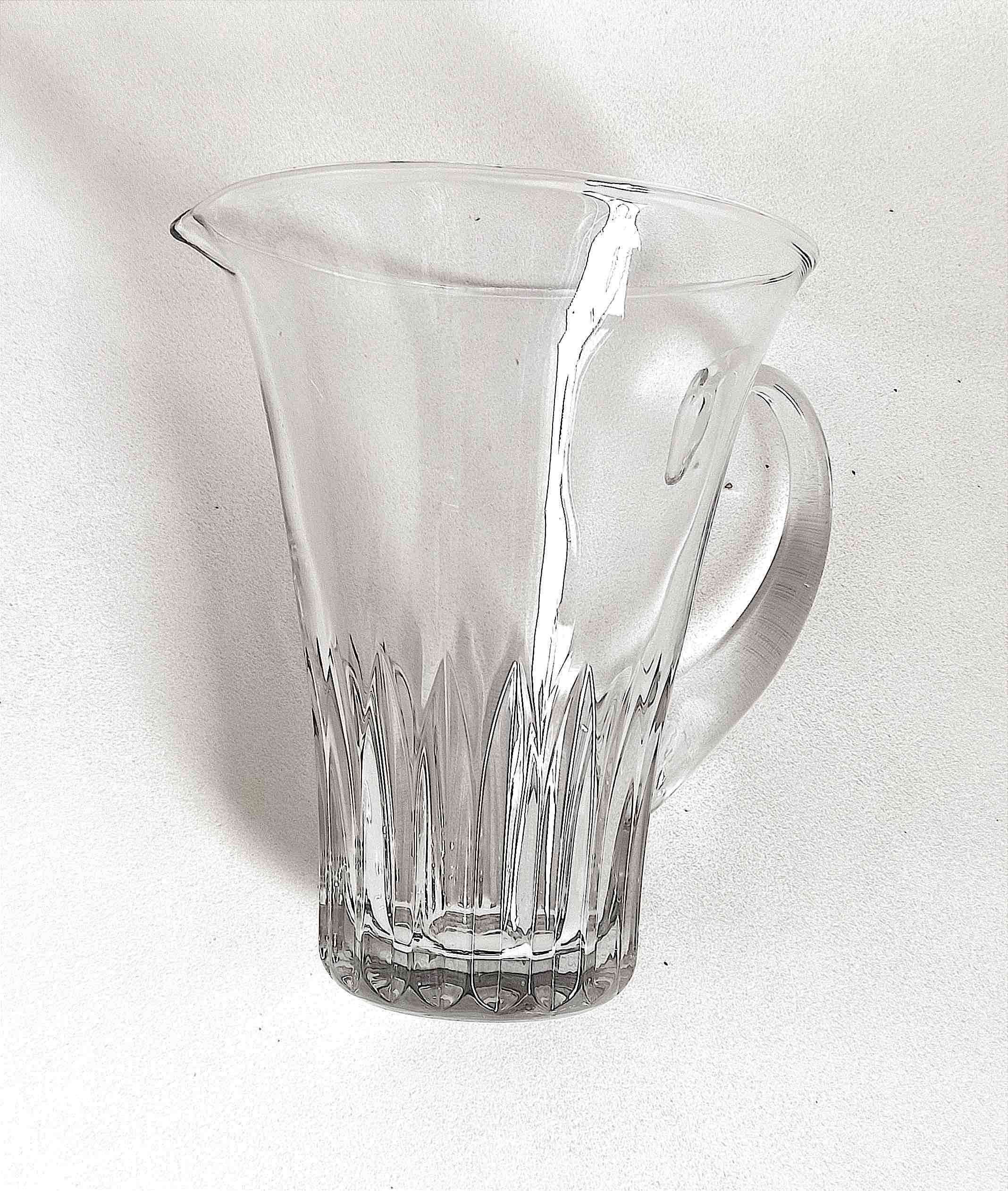 Vintage crystal carafe Height 21.7 cm