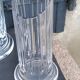 Set of 3 Daum crystal vases model Cythère from the 80s