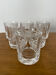 Set de 6 verres whisky en cristal