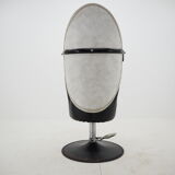 Midcentury adjustable hairdresser swivel armchair, 1970