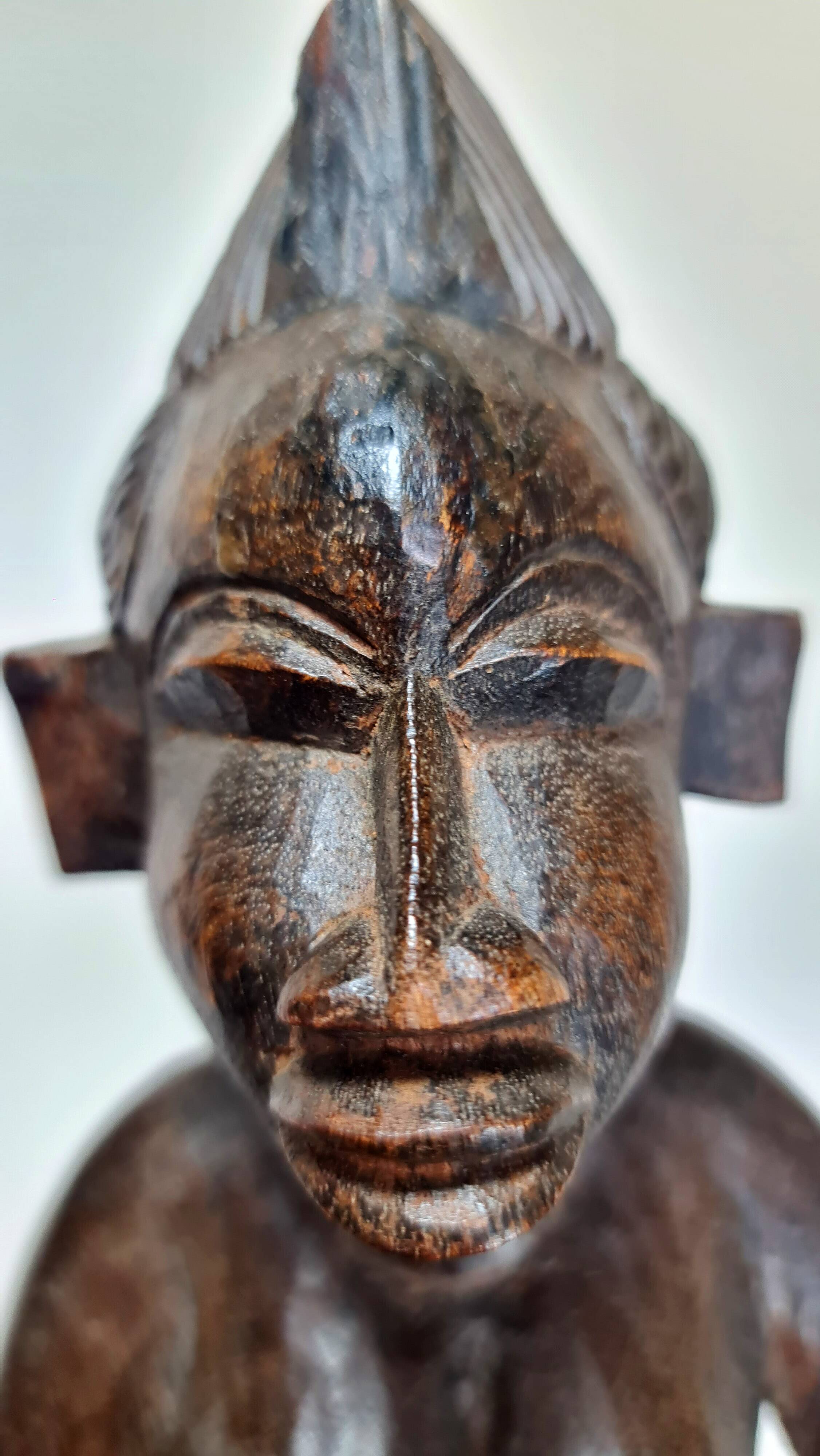 Senufo statue, H: 52 cm