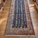 Handmade Persian Veramin hallway rug 264x106cm