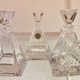 Trio RCR crystal perfume bottles