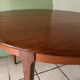 Danish teak table 60s round 115 cm