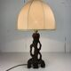 Brutalist organic mushroom table lamp, Dutch 1960s