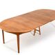 Large Henning Kjaernulf Dining Table 1958. Early Production.