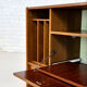 Vintage row or storage cabinet 60s vinyl doors