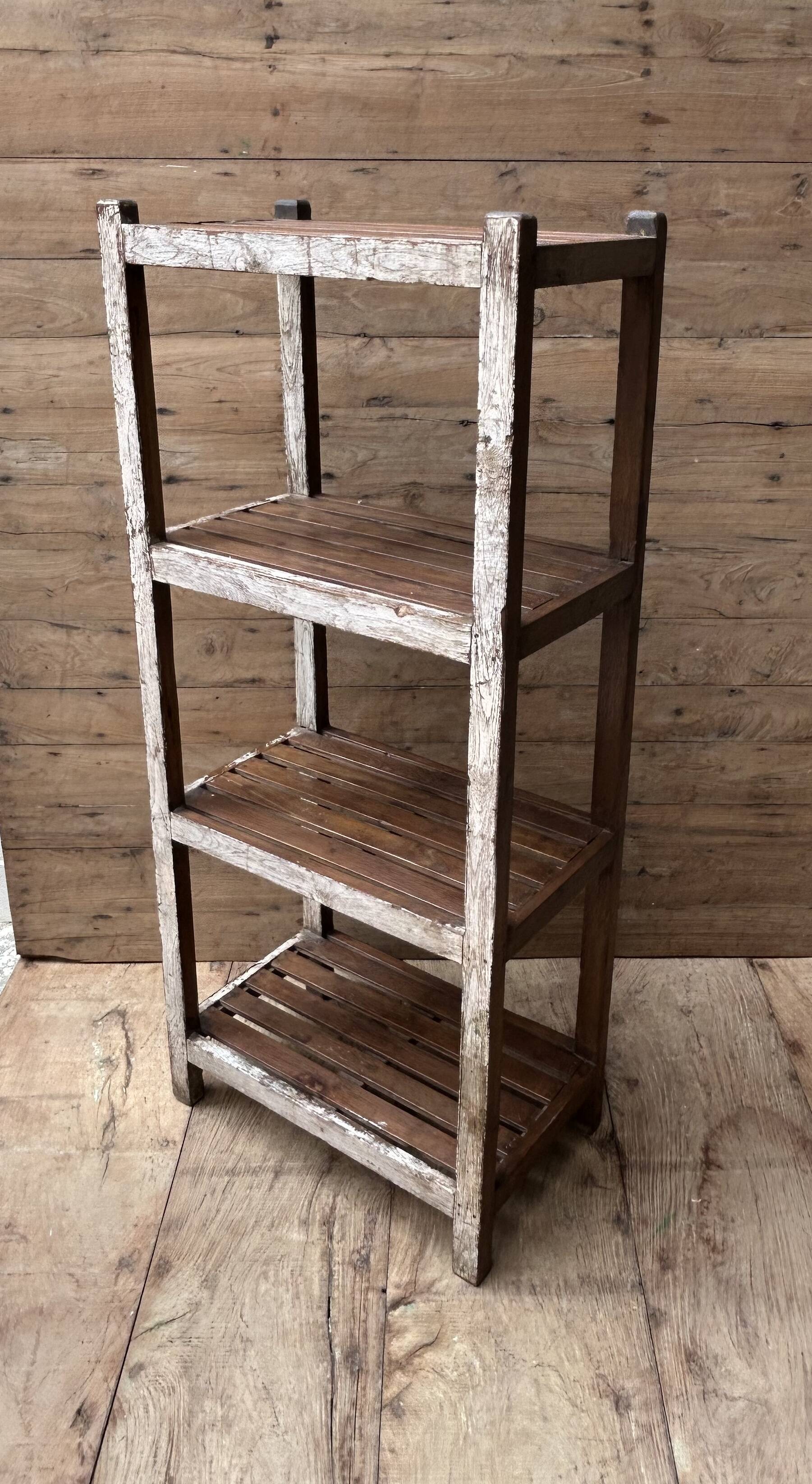 teak shelf from Burma