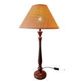 Lampe pied bois