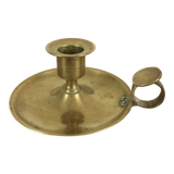 Brass cellar rat candle holder