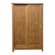 Armoire coulissante vintage en chêne