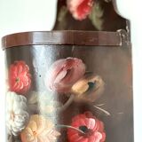 Old painted wooden box