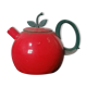 Bouilloire émaillée décorative en forme de pomme