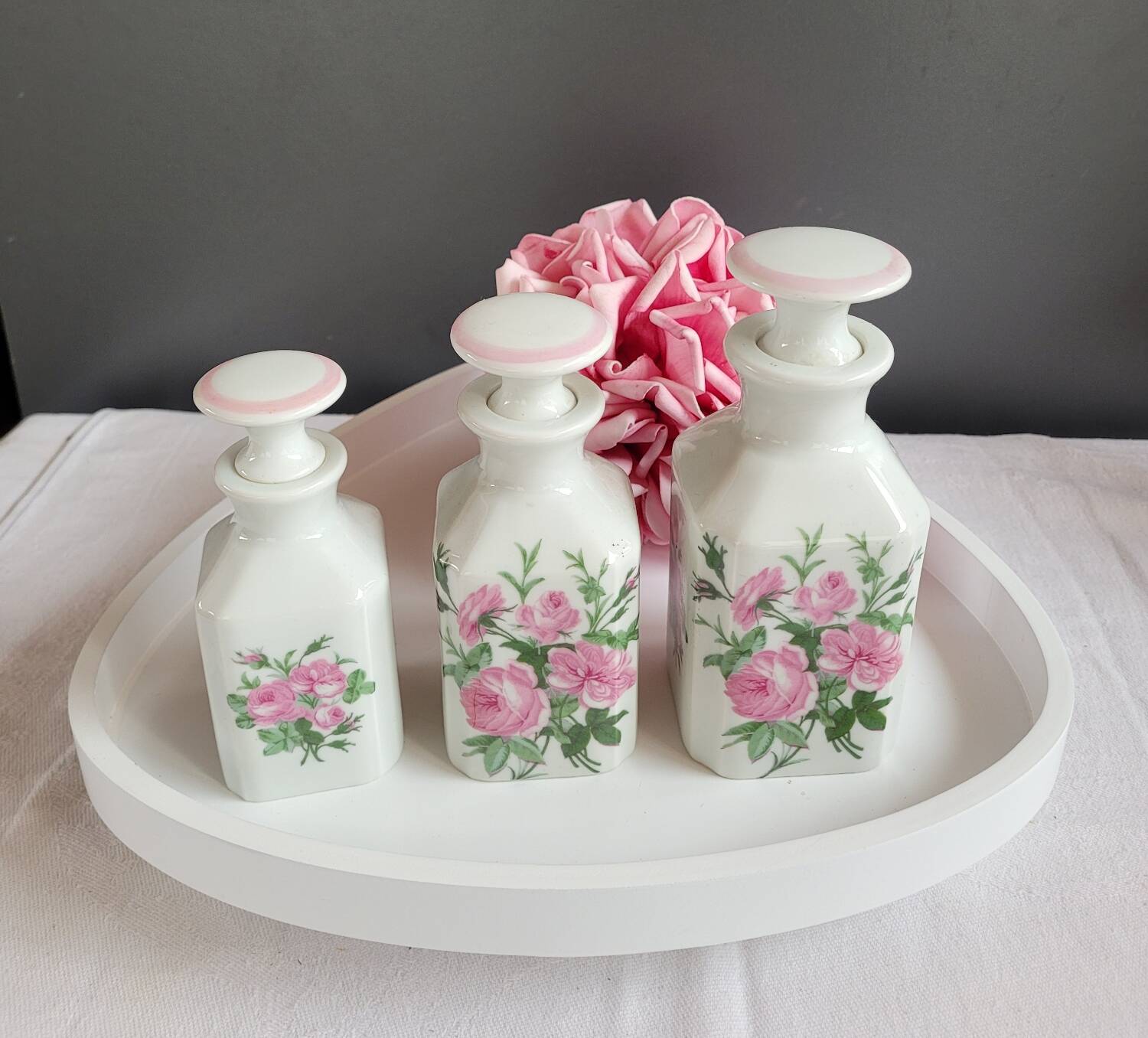 Porcelain bottles