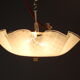1970s Glass Pendant Lamp, Czechoslovakia