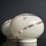 Murano glass table lamps Vetri Murano 004, Italy, 1970s, set of 2