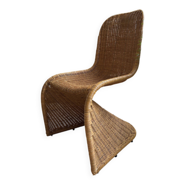 Vintage rattan chair