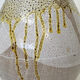 Large ceramic lamp, French work, 60s