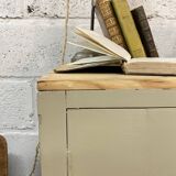 renovated antique sideboard - china cabinet