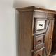 Stipo Monetiere, Piedmont 17th century cabinet with 8 drawers, in walnut, Italy