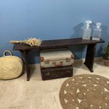 Small old farm bench