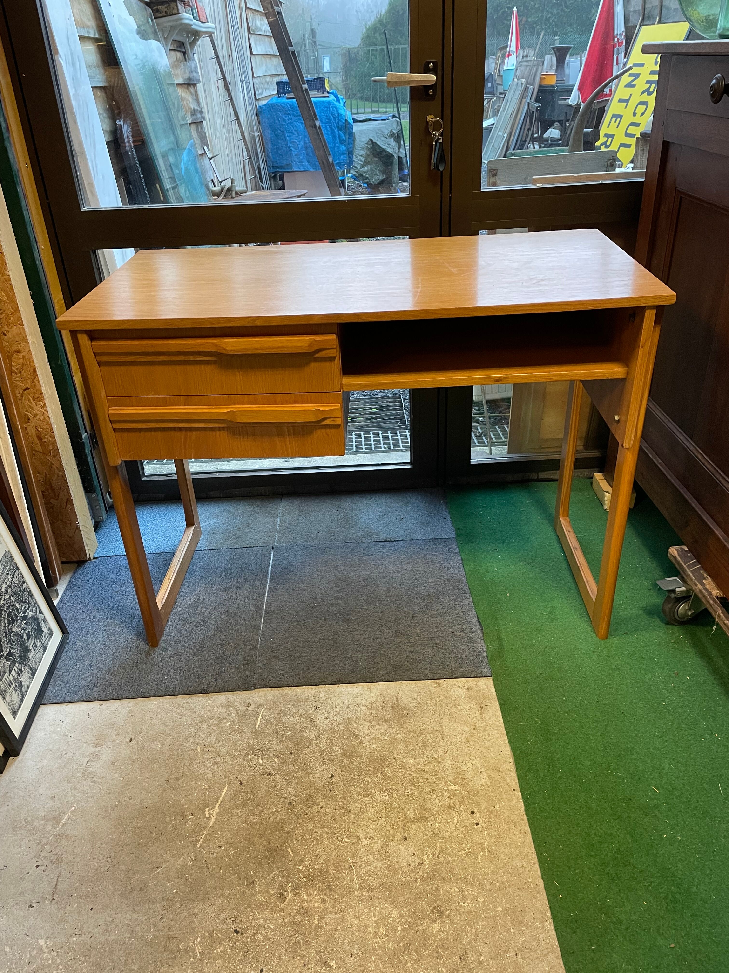 Vintage scandinavian design desk year 60