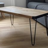 Solid wood design coffee table