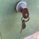Safe industrial metal furniture brand manufrance 1950