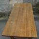 Brutalist table in solid wood
