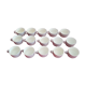 Set of 15 vintage air Littoral plastic cups