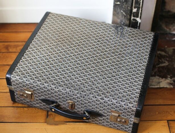 Goyard suitcase from the 1940s
