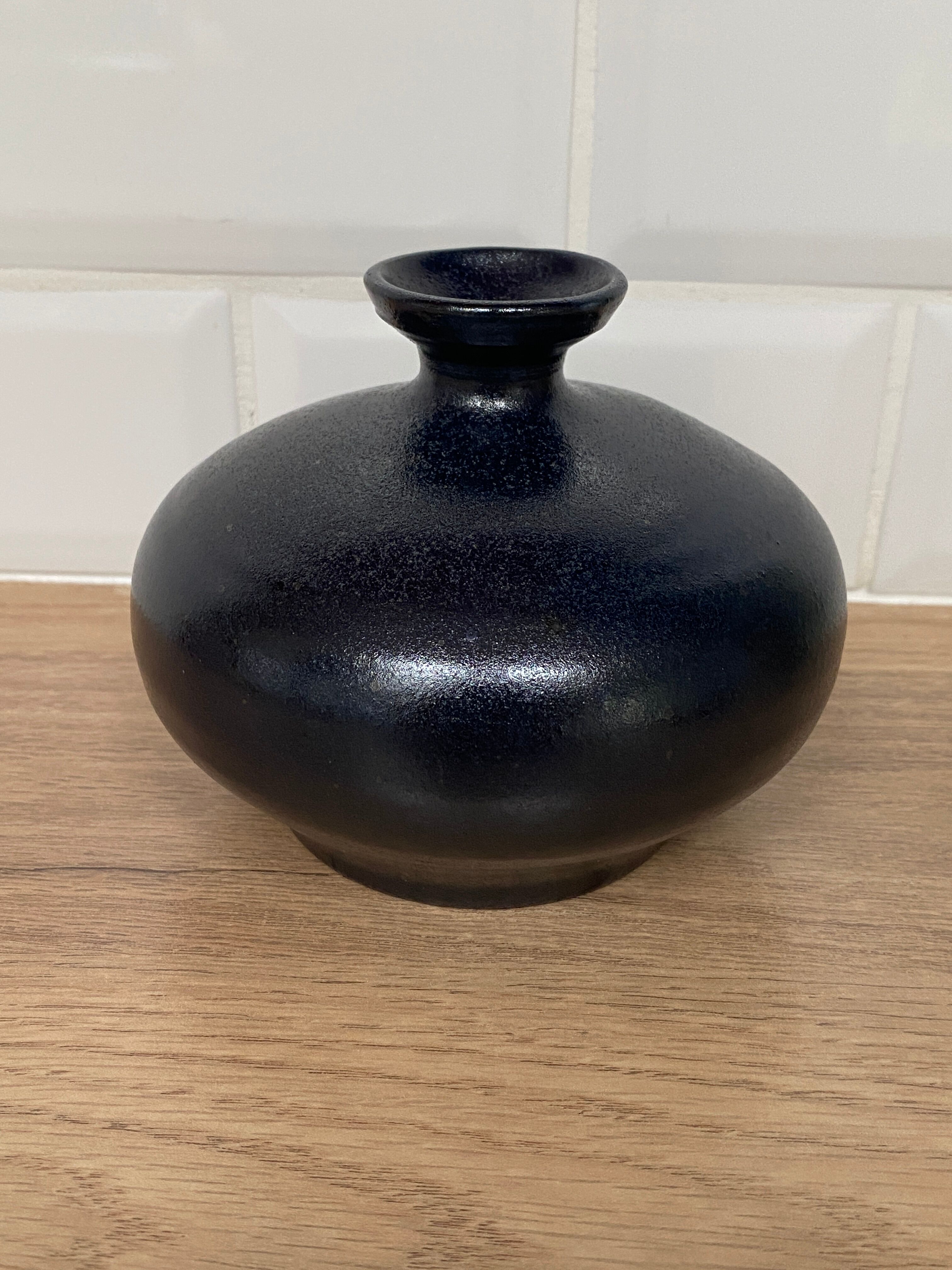 Vase en grès vernissé