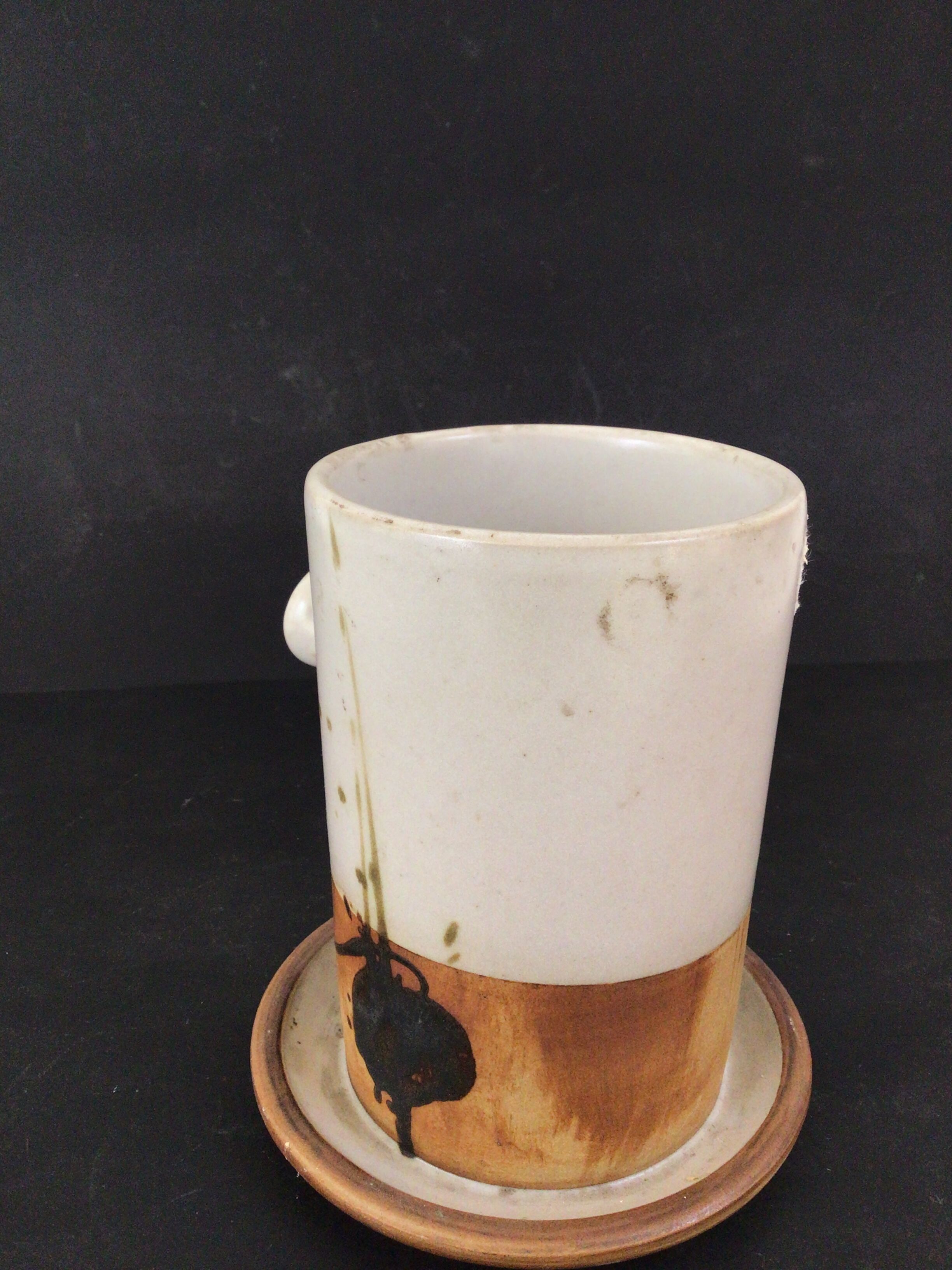 Ceramic vase pot Vallauris Atelier La colombe