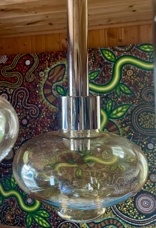 Lustre, Plafonnier, Suspension en cascade, Design ''RAAK'', année 70