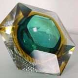 Flavio Poli pocket tray for Seguso (attri) Murano Italy 1960