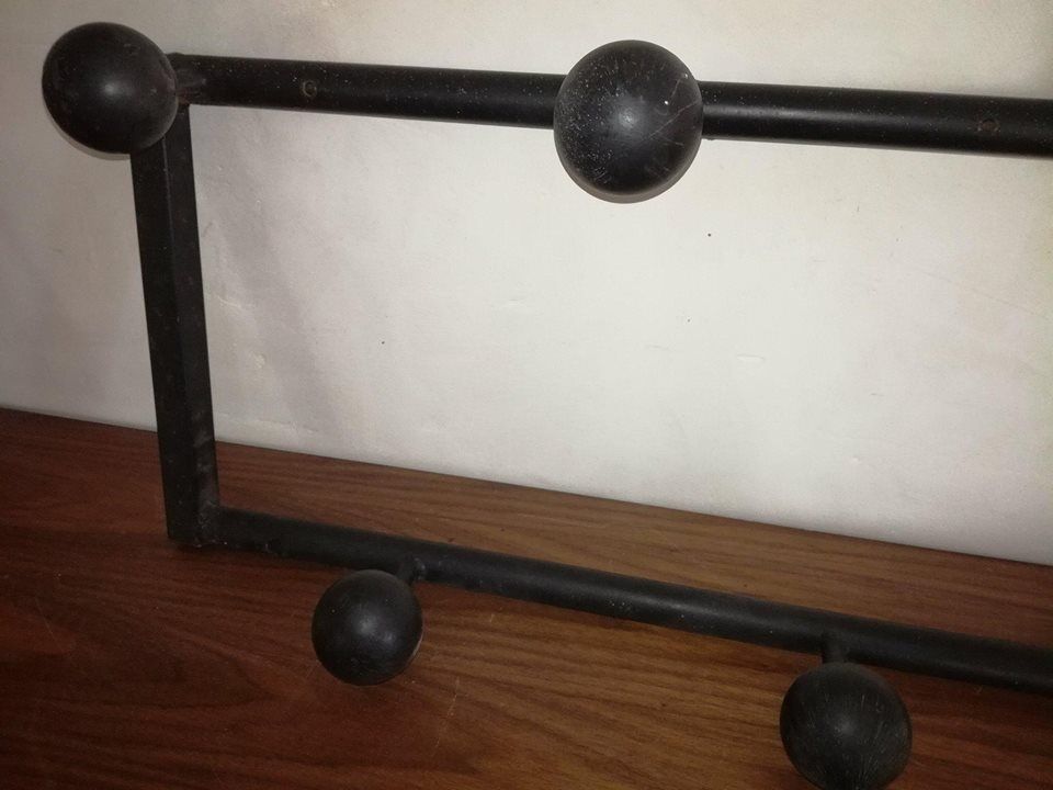Industrial style coats rack