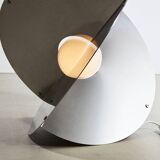 Rare Luna Lamp by Rinaldo Cutini for New Lamp Italy ca. 1970