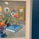 Huile sur toile suédoise – « Nature morte » par K. Eliasson
