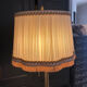 Lampadaire pied tripode en bronze vintage