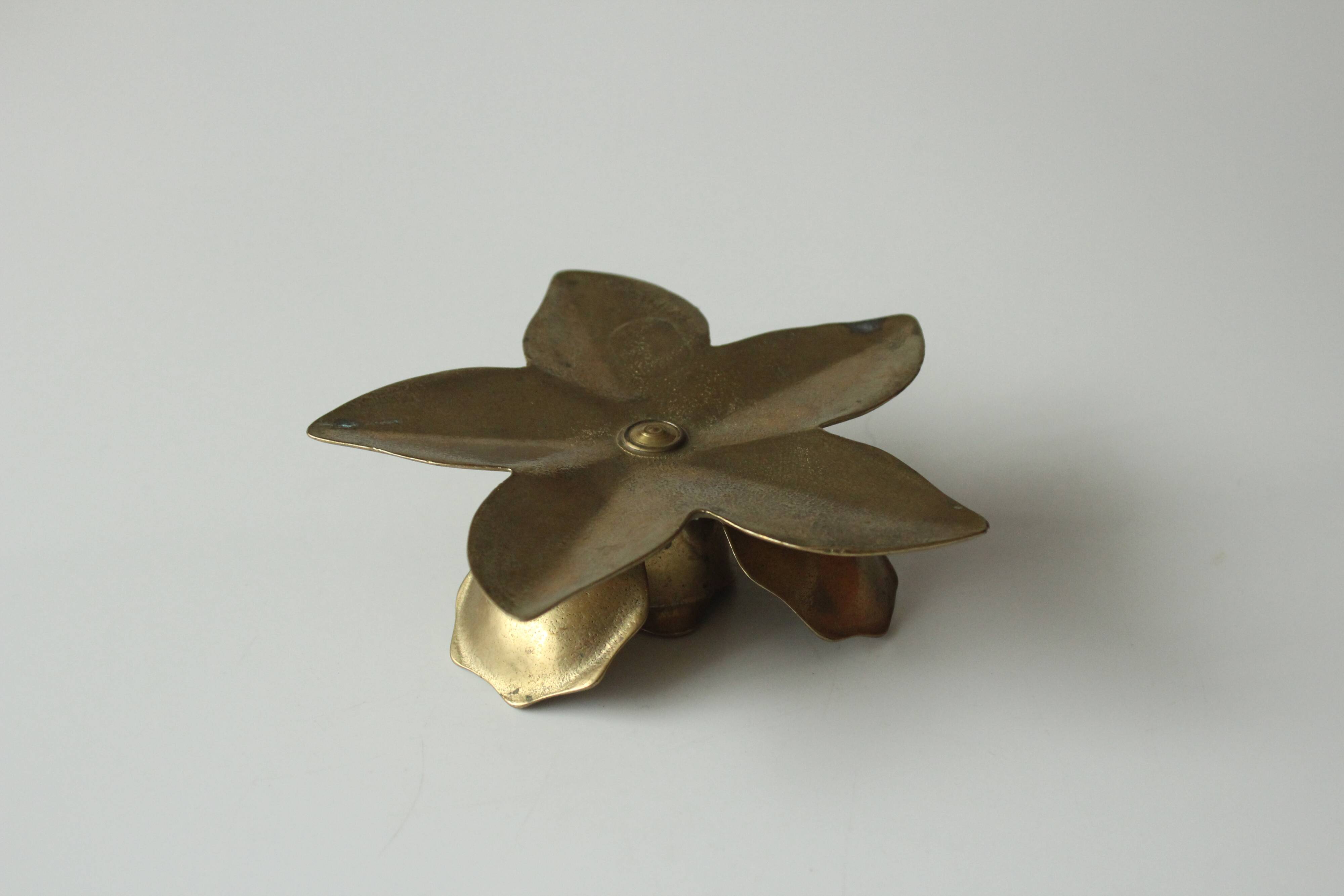 Brass candlestick