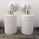 Pair of vintage wall lights of Scandinavian origin