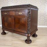 Early-20th Century Oak Commode in Brown with Drawers, 1930s