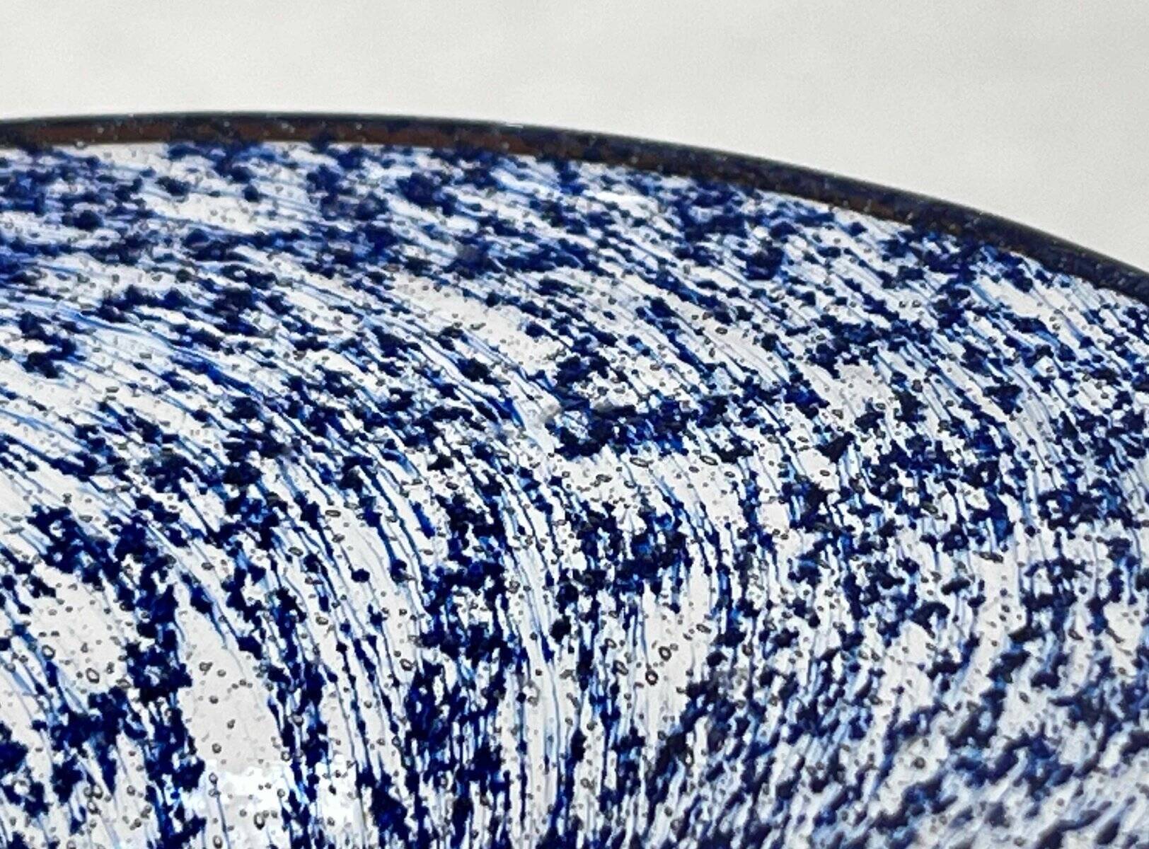 Vintage Swedish glass vase by Sven Vallien for Kosta Boda.