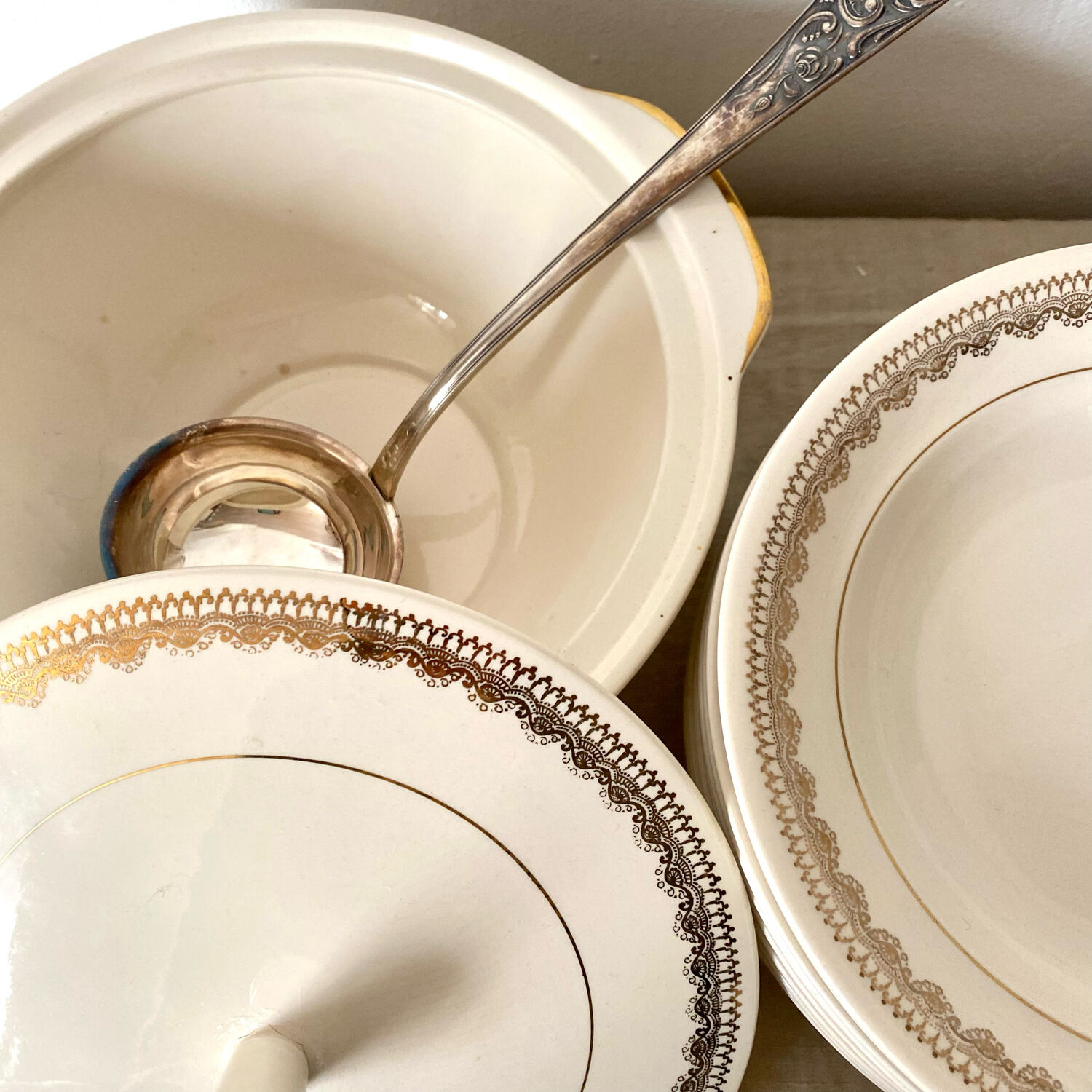 Villeroy and Boch soup service