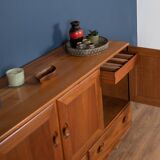 Vintage retro ercol windsor blonde elm sideboard model 468