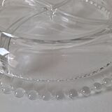 Glass display dish