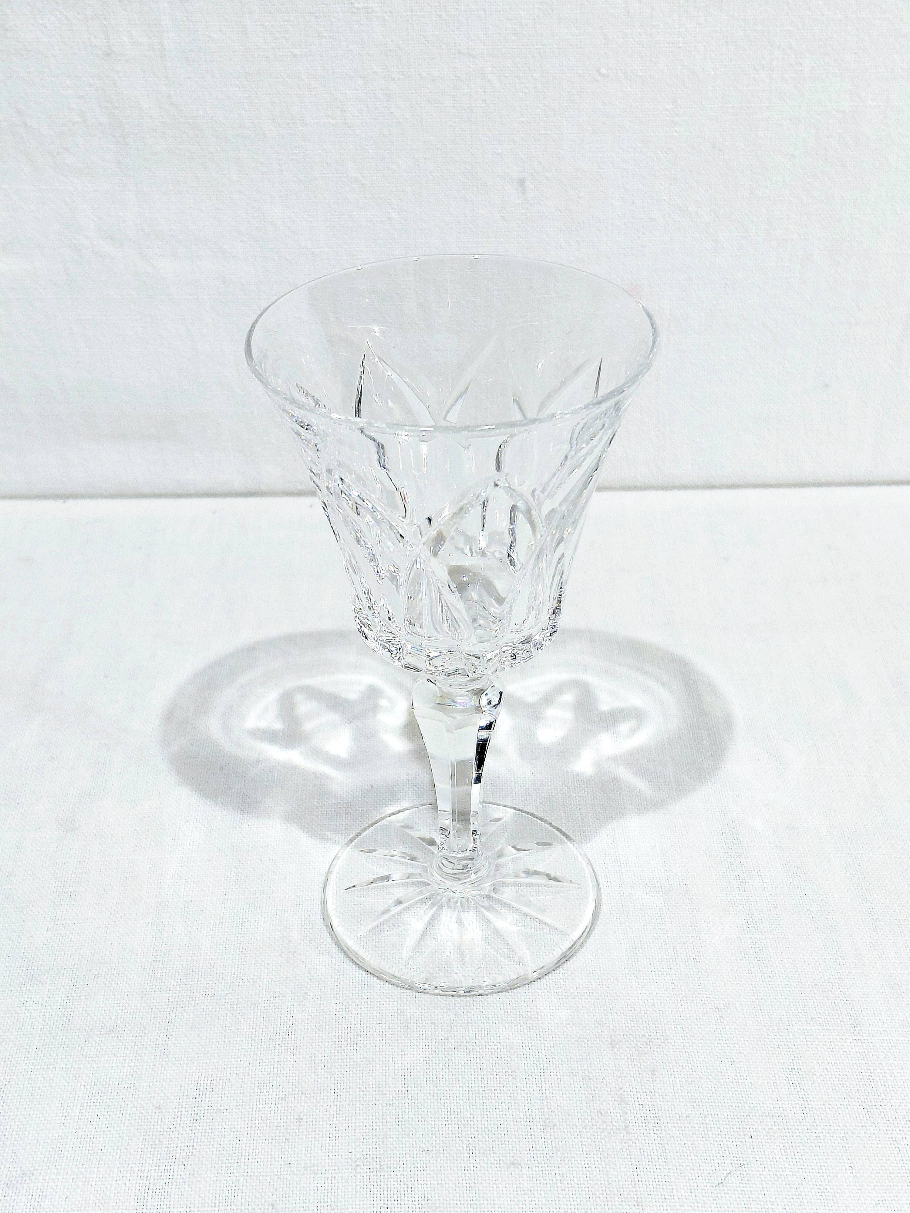 11 LIQUEUR GLASSES ST LOUIS CAMARGUE MODEL