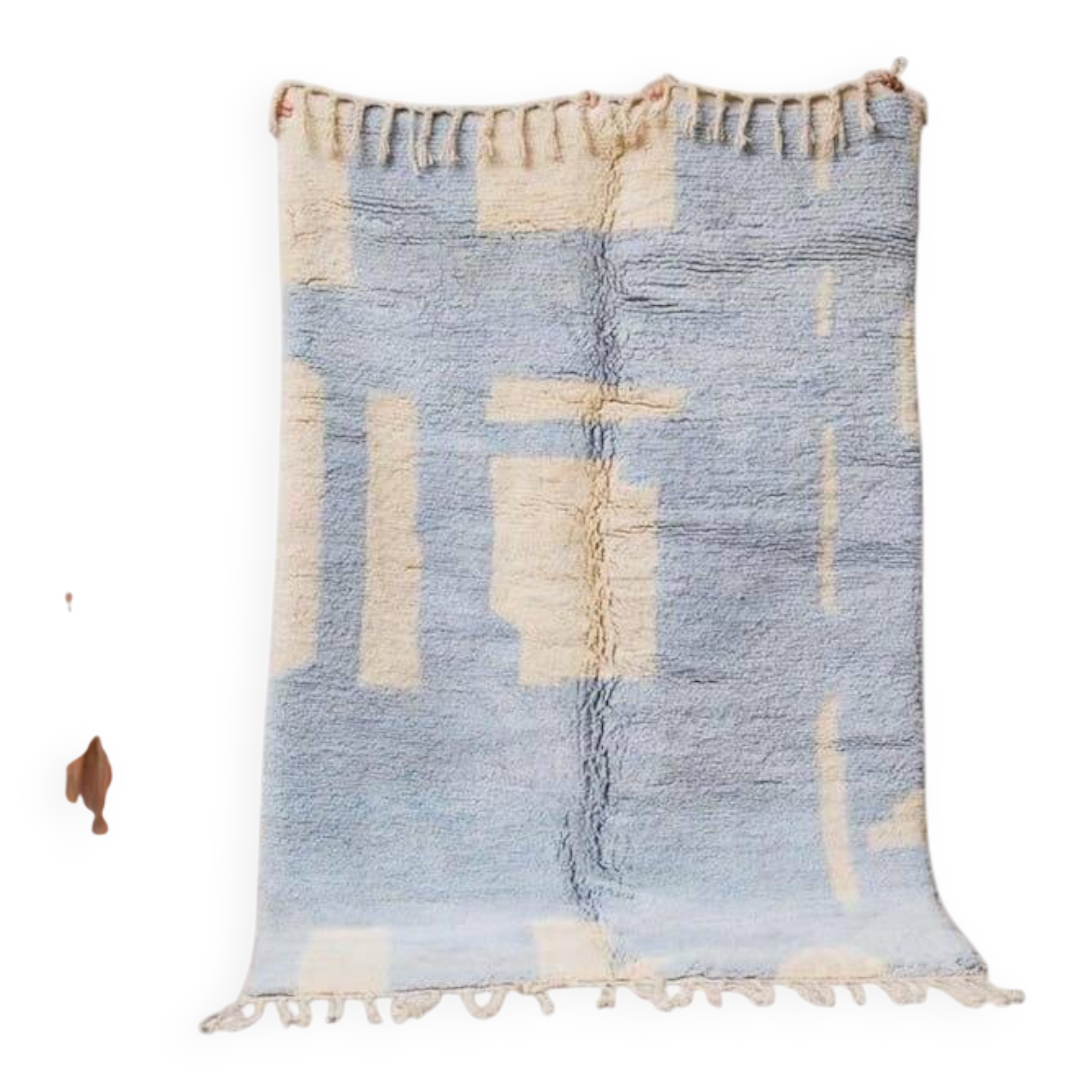 Handmade traditional natural wool rug Size 150 x 250 cm