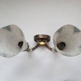 Pair of wall lights from Maison Lunel (Royal Production) Arum model from the 50s